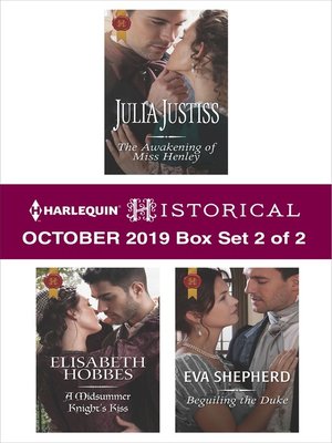 cover image of Harlequin Historical October 2019--Box Set 2 of 2